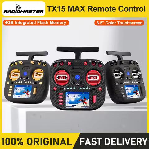 RadioMaster Remote Control TX15 MAX Long distance model FPV crossing remote control AG02 Hall joysti