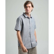 camel active Men Basic Oxford Short Sleeve Shirt