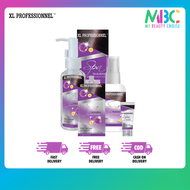 XL Professionnel Spa Revitalizing Hair Serum [Ungu] With Multivitamin Untuk Rambut Kering Diwarnai