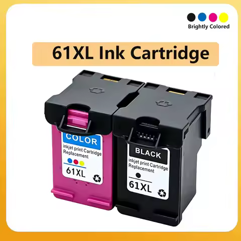 61XL Compatible Ink Cartridge for HP61 for HP61 XL Envy 4500 4502 5530 Deskjet 1050 2050 3050 3054 3