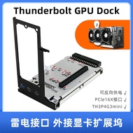Thunderbolt GPU Dock Thunderbolt 3/4 Graphics Card Docking Station Laptop External External Graphics