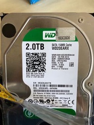 WD 2TB hard disk HDD