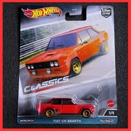 Hot Wheels Fiat 131 Abarth First Editions 2023 Modern Classic Car Culture Red Fiat classic Car Keret