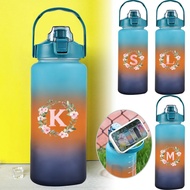 Water Glass With Straw Bottle Drinking Clear Plastic Yeti With Lid And