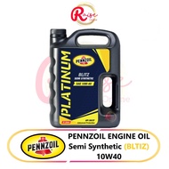 PENNZOIL Platinum Blitz 10W40 Semi Synthetic Engine Oil 4 Litre