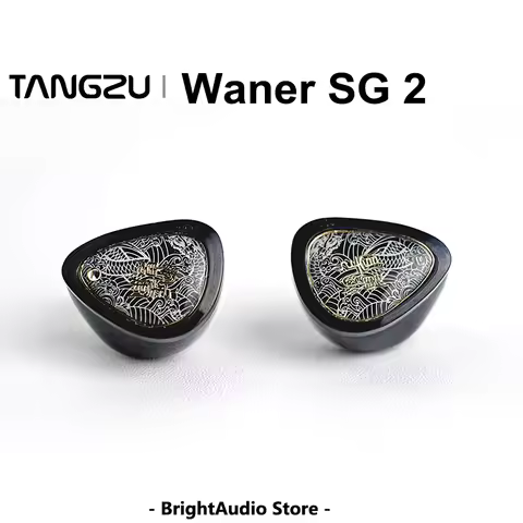 TANGZU WANER2 WANER 2nd Gen HIFI In-Ear Monitor Earphone Dynamic Driver High-Resolution 0.78mm Detac