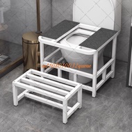 Bathroom Footstool, Toilet Seat Changed To Squat Pit Frame, Squat Toilet Stool, Toilet Seat Changed 