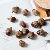 Mori Series Natural Acorn Acorn Decoration Handmade Dried Flower Pendant Dried Fruit Christmas Set K