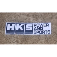 STICKER HKS POWER AND SPORTS