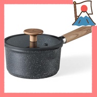 [Direct from Japan] CAROTE Nonstick Saucepan with Lid IH Compatible PFOA/PFOS Free Marble Coating Ea