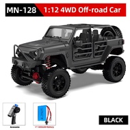 MN128 1/12 RC Car 4WD Jeep Model 2.4G Remote Control LED Light 4X4 Off Road 4WD Climbing RC Truck El