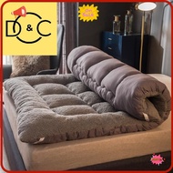 ⭐READY STOCK⭐ Grey Color Mattress Bedding Thicker 10cm Mattress Tatami Mattress Topper Tilam Single Queen King Super King Size DC