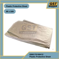 9ft x 20ft Plastic Protective Sheet for Painting