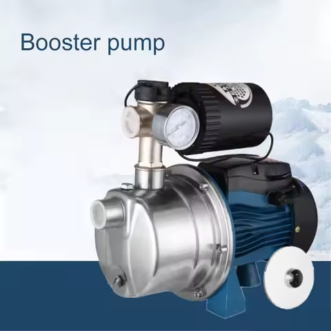 JET-370 Fully Automatic Silent Tap Water Pump Tap Water Booster Pump Household Stainless Steel Self-