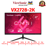 Viewsonic VX2728-2K / 27" (2560 x 1440 QHD) / 180Hz / IPS / 0.5ms Flicker-free Gaming Monitor