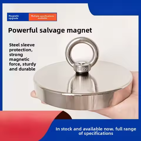 Salvage Magnet, Underwater Salvage Magnet, Strong Magnet, Holder, Magnetic Chuck, Hanging Ring Pot M