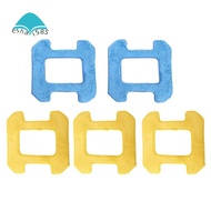 3Pc Wet Cleaning + 2Pc Dry Rubbing Mop Pads For  268 Window Cleaning Robot