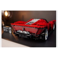 Compatible with Lego Ferrari SP3 Building Blocks Assembling Toys 42143 Model Sports Car Racing Car C