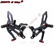 ชุดเกียร์โยงสำหรับรถจักรยานยนต์ CNC เท้าปรับได้สำหรับ DUCATI Streetfighter V4 2019-2020-2021ชุดเกียร