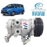 OEM NEW AIRCOND COMPRESSOR PERODUA ALZA / MYVI LAGIBEST 2011 1.5CC / MYVI LAGIBEST 2011 1.3CC / MYVI