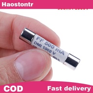 haostontr 1Pc FF 0.5A 500mA 1000V dmi fuse for multimeter F15B F17B F18B 6.3x32mm PH