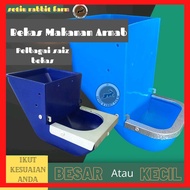 Bekas Makanan Arnab Rabbit Feeder (Jenis L Shape) Rabbit Cage Rabbit Food Rabbit Accessories Pet Pet Supplies Arnab