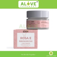 [ALIVE PHARMACY] Garden of Eden Rosa E Pigment Hydra Cream 50g | Krim Pencerah & Pelembap Wajah