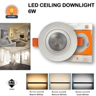 FSL LED CEILING DOWNLIGHT EYEBALL (6W) [3000k/4000k/6500k