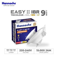 Hannochs EASY 9w 9 Watt Tricolor LED Downlight Round IBR