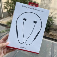 หูฟังไร้สาย OnePlus Buds Wireless Z2 ANC แบบคล้องคอ มาตรฐานกันน้ำ IP55 ตัดเสียงรบกวนแบบไฮบริด 50dB แ