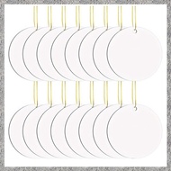 (DGHV) 16 Pcs Metal Sublimation Ornament Blanksfor Christmas Tree Decor Blank OrnamentsDIY Handmade
