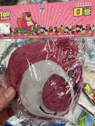 迪士尼 玩具總動員 反斗奇兵 勞蘇 Lotso 毛絨零錢包[平行進口]