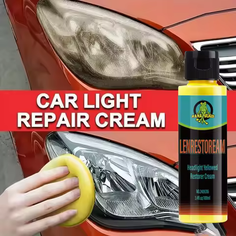 Car Headlight Restoration Polishing Remove Oxidation Polish Repair Cleaning Refurbish Brightening Co