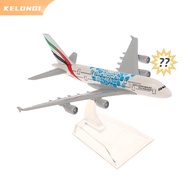 KELONG1 16cm Hợp kim máy bay mô hình của UAE EXPO Air Emirates hãng hàng không AIRWAYS Máy bay mô hì