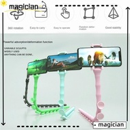 MAG Tentacle Phone Holder, Cartoon Adjustable Tentacle Suction Tripod,  Random Deformation Multi-function Mobile Phone Rack Mobile Phone
