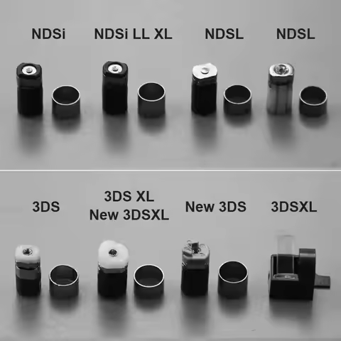 1SET Hinge Axles Shell Repair Parts For NDS Lite NDSL NDSi LL XL GBA SP For 3DS New 3DS LL XL Rotati