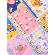 Trendy A5 Poodle Bear Rabbit Daisy Flower Motif Notebook