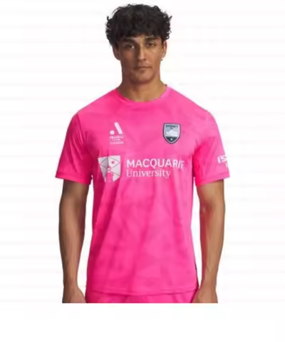 25-26 Australia A-League Sydney FC Match Training GK Football Jersey Autumn Sports Dry Quickly Men's