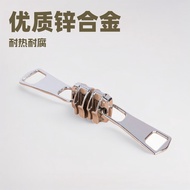 No. 5 Metal Zipper Puller Triangle Piece High-Quality Clothing Nylon Brushed Automatic Lock Puller P