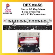 DBX 234xs CROSSOVER STEREO 2-WAY 3-WAY/ MONO 4-WAY