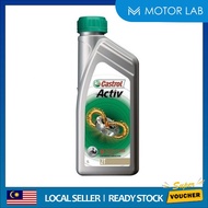 CASTROL ACTIV 2T OIL JASO FC 1LITRE MINYAK 2T