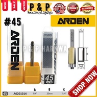 ARDEN Router Bit - Straight Bit with One Bearing #45 / #47 / #47FH / #52 / #53 / #54 /#55