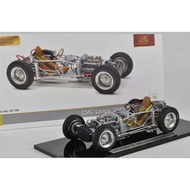 1: 18 CMC Lancia Lancia D50 1955 Skeleton Car Model