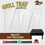 Jaring BBQ Stainless Steel BBQ Barbecue Grill Net BBQ Jaring Besi BBQ Grill Mesh Barbeque Wire Net