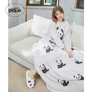Gelato pique21 Autumn Winter Female Panda Jacquard Thick Pajamas Loungewear Set PWNT214048