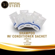 SHAMPOO W/ CONDITIONER SACHET 8ML x 6pcs