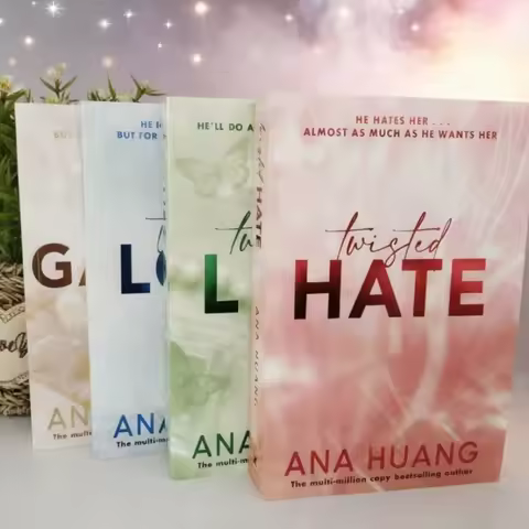 Twisted Series by Ana Huang: All 4 Books - Love, Lies, Games & Hate in This Sizzling Romance Collect