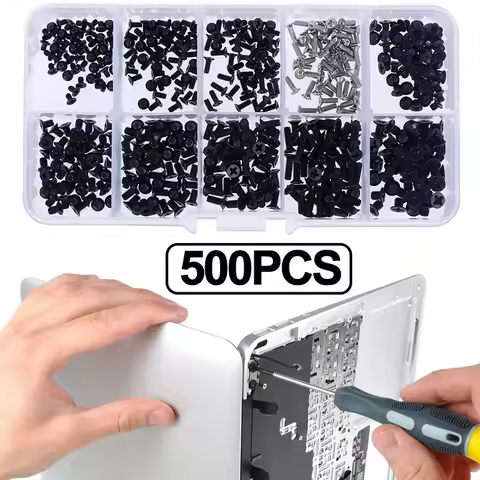 500Pcs Laptop Notebook Computer Repair Screws Kit for Lenovo Samsung HP IBM Hard Disk SATA Computer 