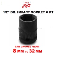 PRC 1/2" 6PT 12PT 8MM-32MM RANGE DRIVE SOCKET NUT DRIVER BOX SPANNER WRENCH RATCHET RACHET 8MM 9MM 1