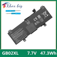 GM02XL GB02XL HSTNN-DB7X UB7M Laptop Battery For HP Chromebook 14 G5, X360 11 G1 G2 G7,TPN-Q185 9177